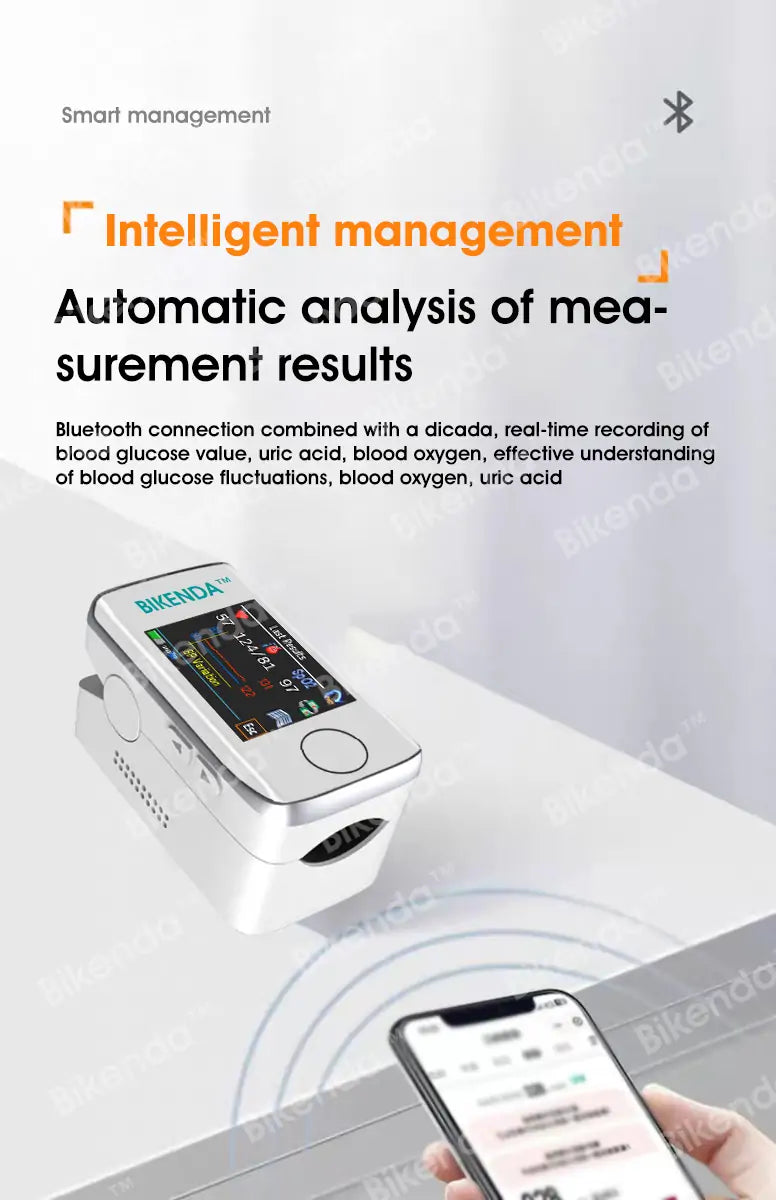 Non-Invasive Blood Glucose Meter + Exclusive Gift [99.9% Accuracy]⚕️