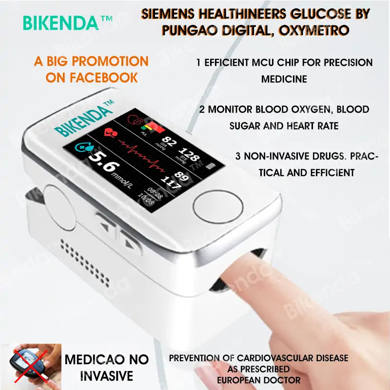 Non-Invasive Blood Glucose Meter + Exclusive Gift [99.9% Accuracy]⚕️